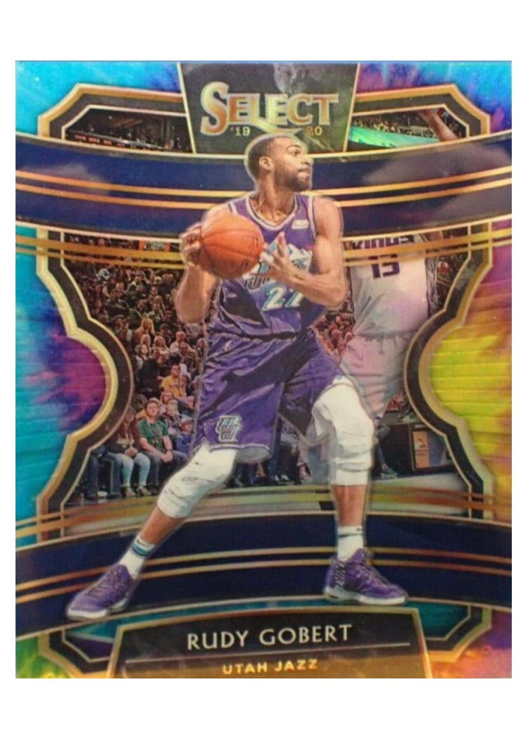 2019-20 Panini Select Base Set Rudy Gobert #41 card