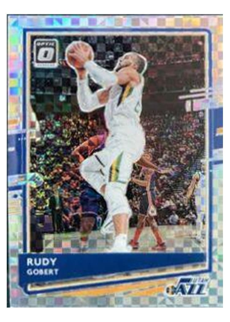 2020-21 Donruss Optic Base Set Rudy Gobert #28 card