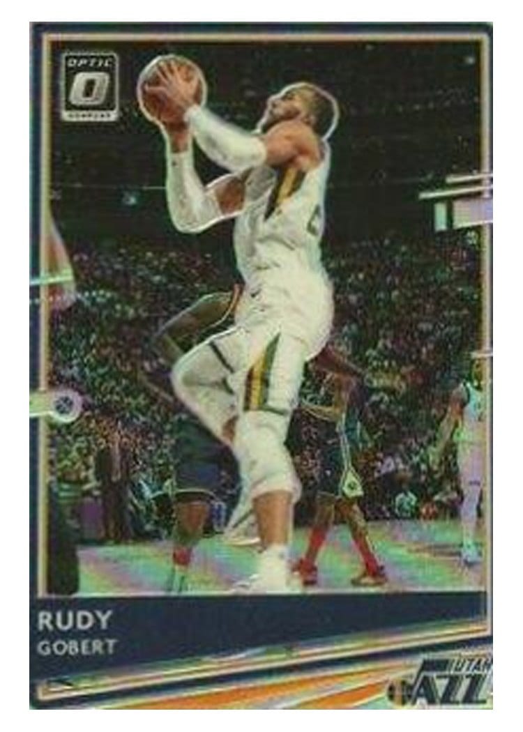 2020-21 Donruss Optic Base Set Rudy Gobert #28 card