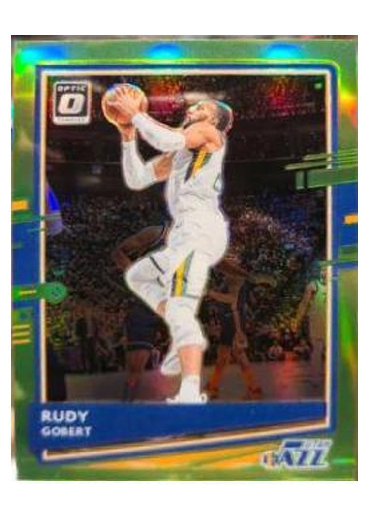 2020-21 Donruss Optic Base Set Rudy Gobert #28 card