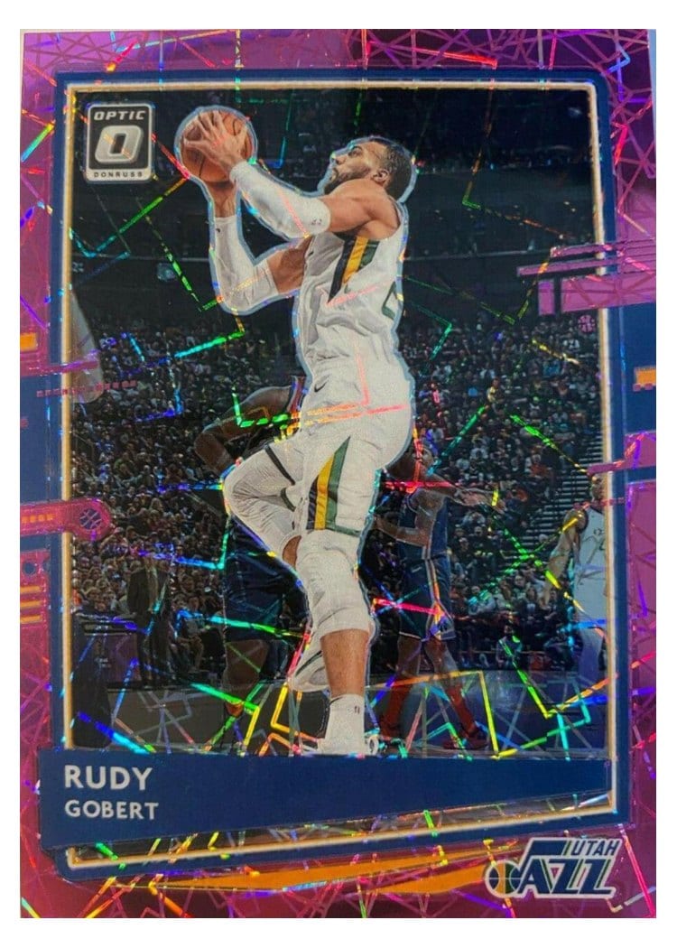 2020-21 Donruss Optic Base Set Rudy Gobert #28 card