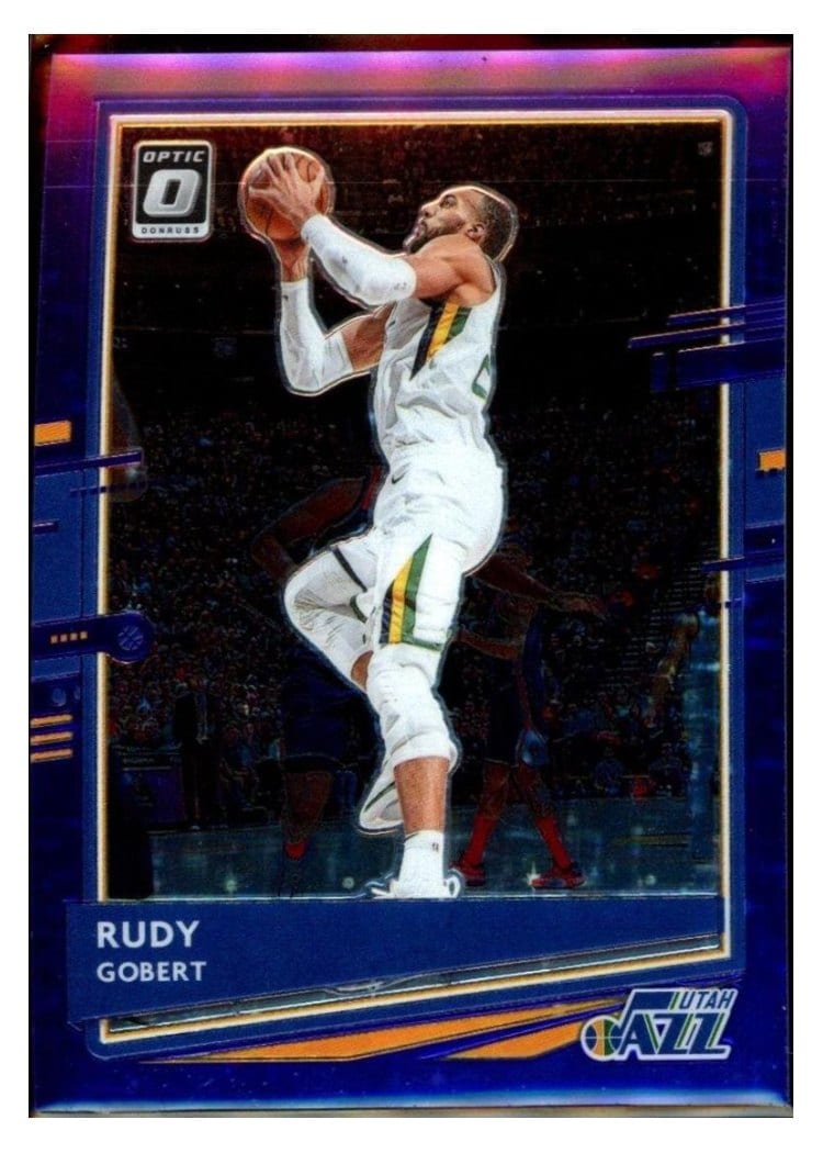 2020-21 Donruss Optic Base Set Rudy Gobert #28 card