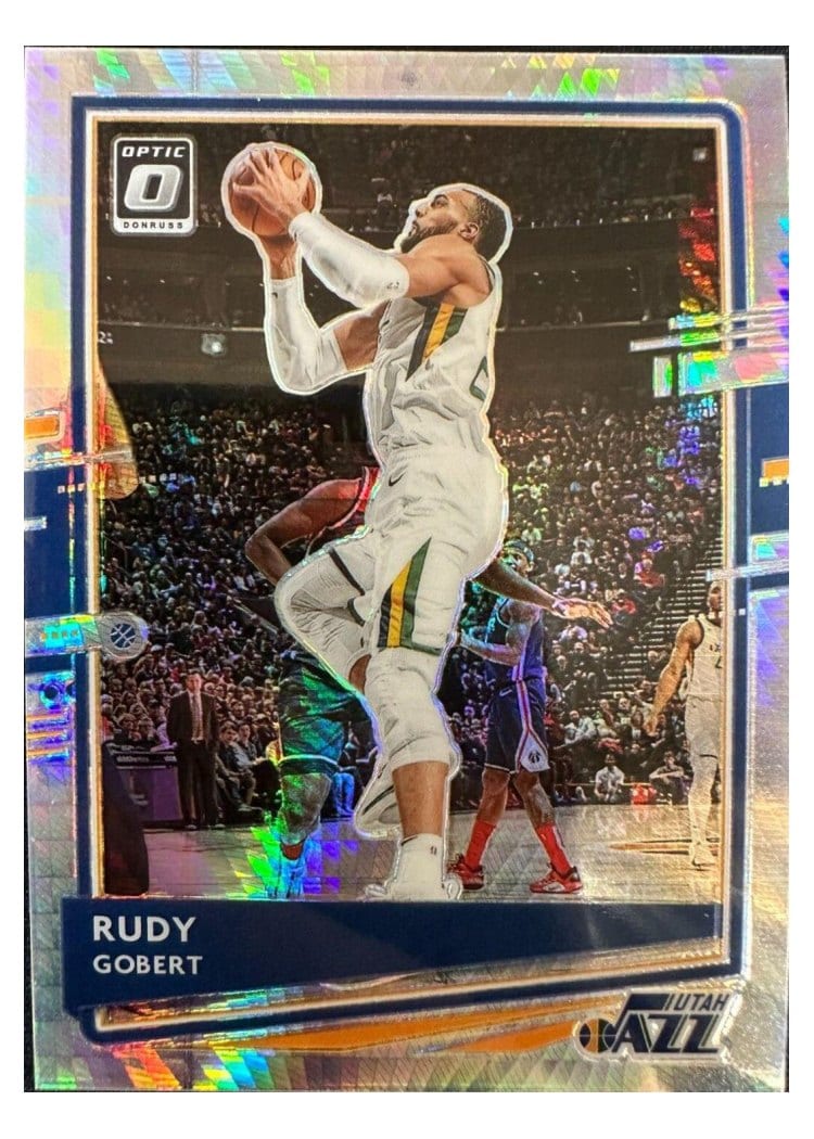 2020-21 Donruss Optic Base Set Rudy Gobert #28 card