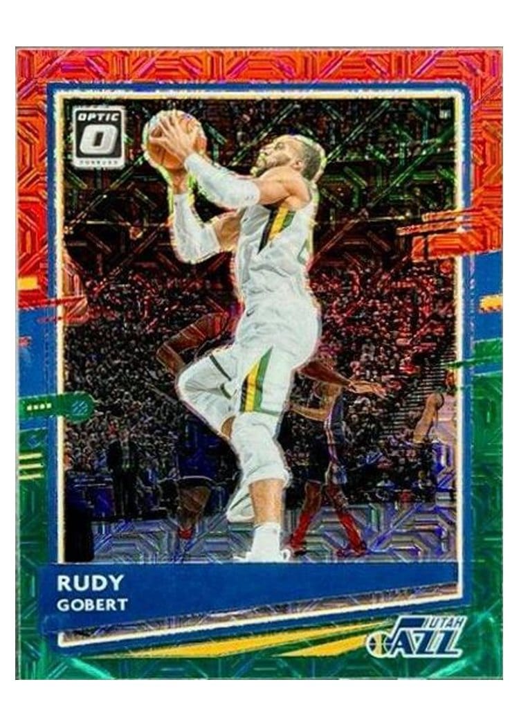 2020-21 Donruss Optic Base Set Rudy Gobert #28 card