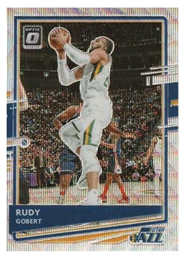 2020-21 Donruss Optic Base Set Rudy Gobert #28 card