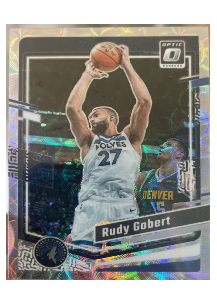 2020-21 Donruss Optic Base Set Rudy Gobert #28 card