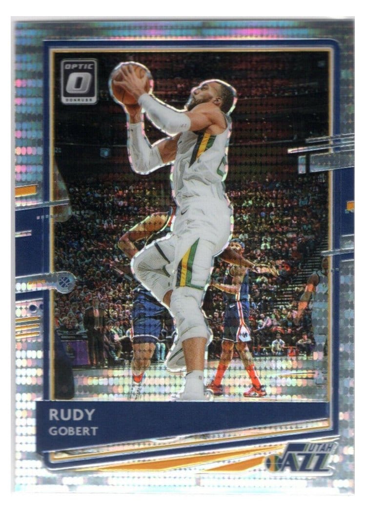 2020-21 Donruss Optic Base Set Rudy Gobert Target #28 card