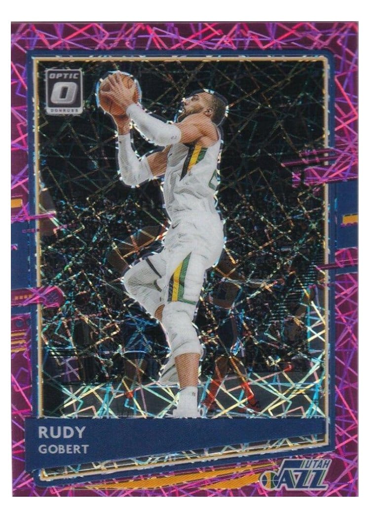 2020-21 Donruss Optic Base Set Rudy Gobert #28 card