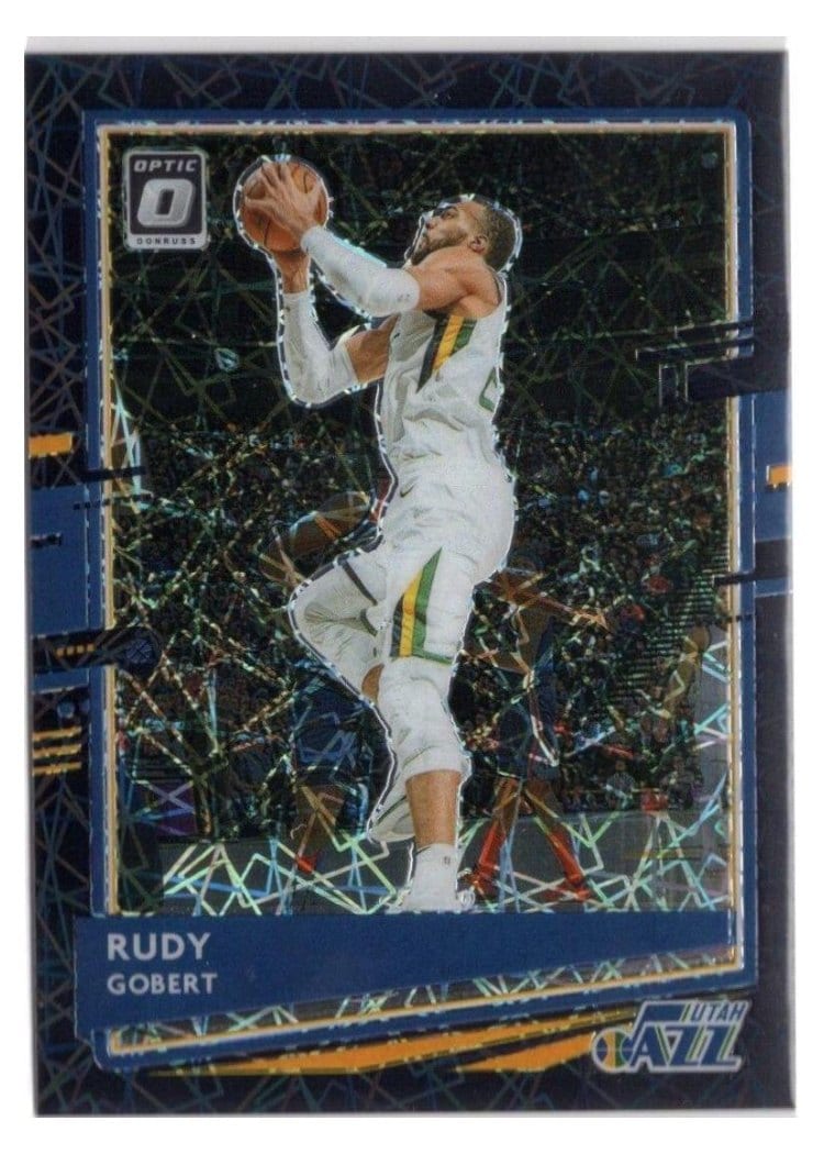 2020-21 Donruss Optic Base Set Rudy Gobert #28 card