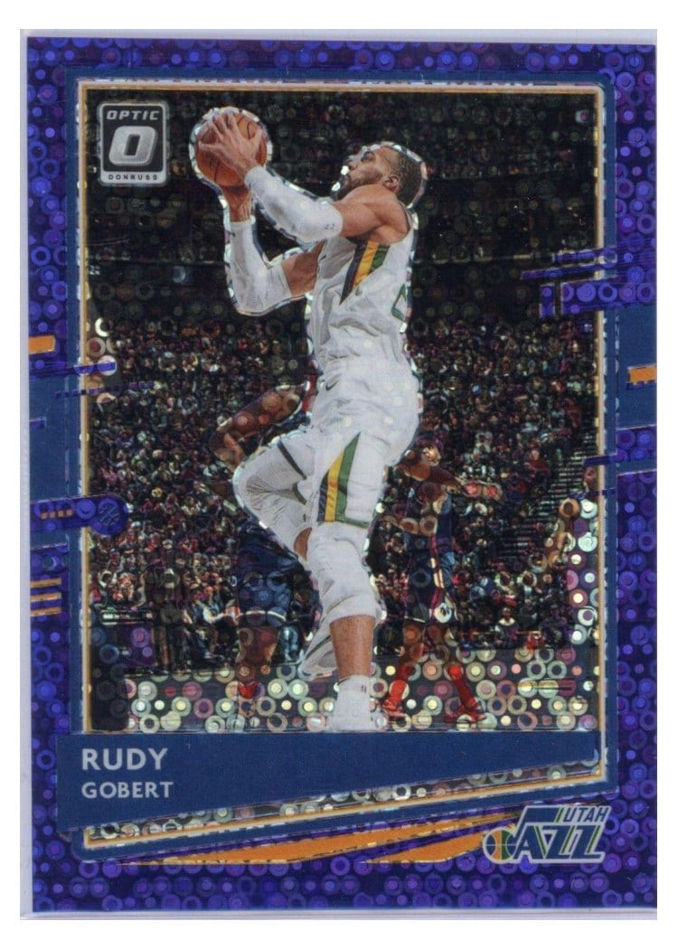 2020-21 Donruss Optic Base Set Rudy Gobert #28 card