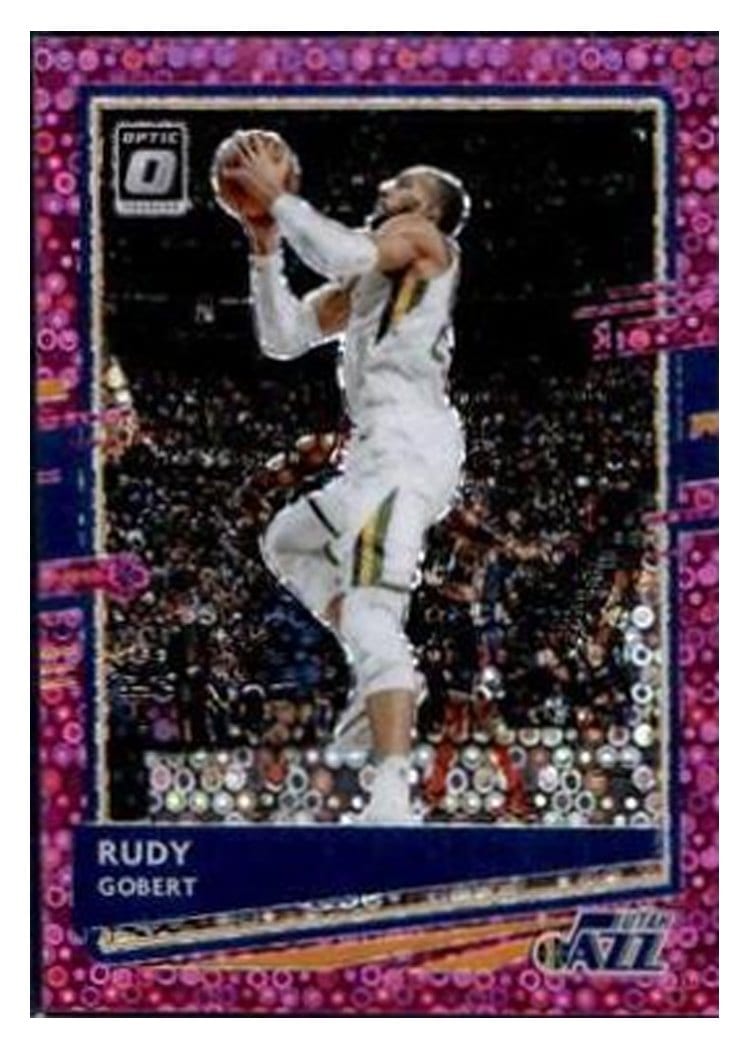 2020-21 Donruss Optic Base Set Rudy Gobert #28 card