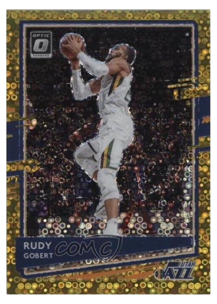 2020-21 Donruss Optic Base Set Rudy Gobert #28 card