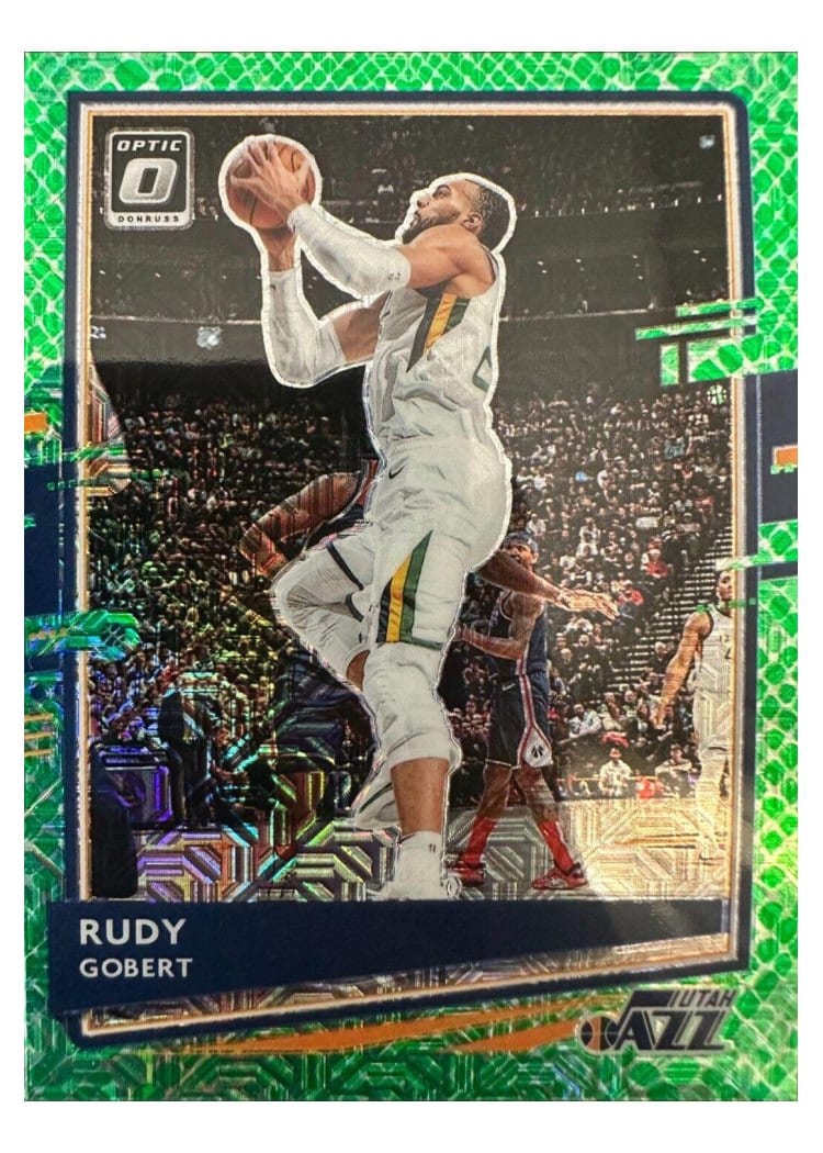 2020-21 Donruss Optic Base Set Rudy Gobert #28 card