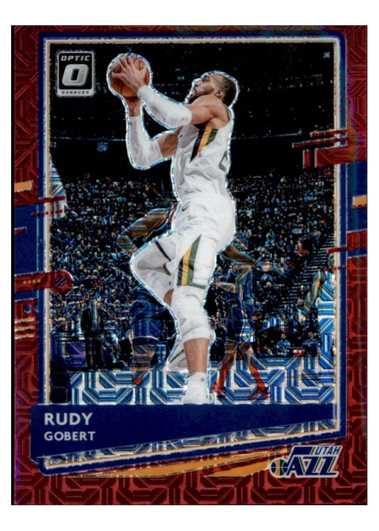 2020-21 Donruss Optic Base Set Rudy Gobert #28 card