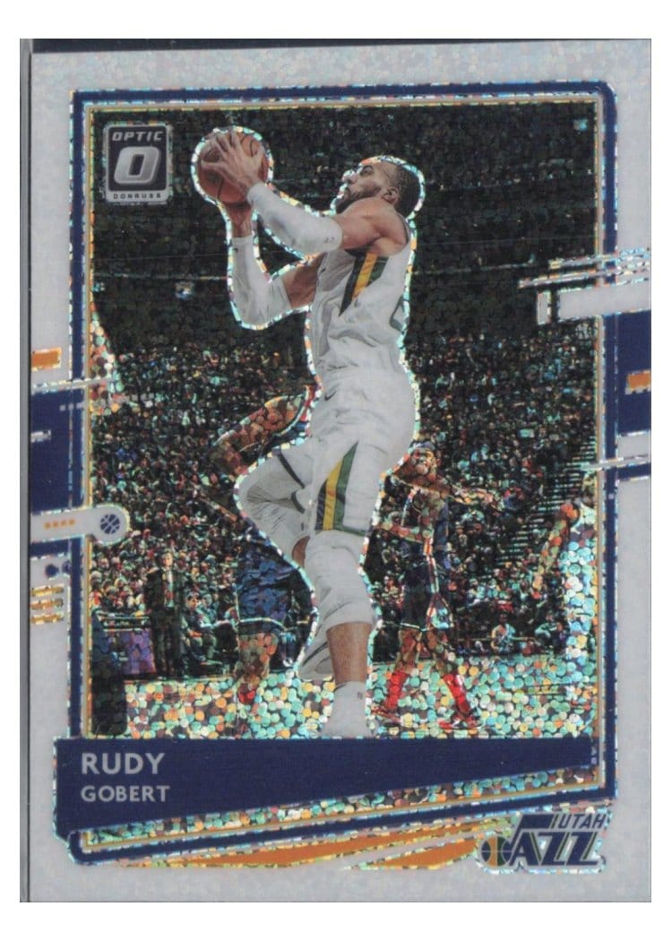 2020-21 Donruss Optic Base Set Rudy Gobert #28 card
