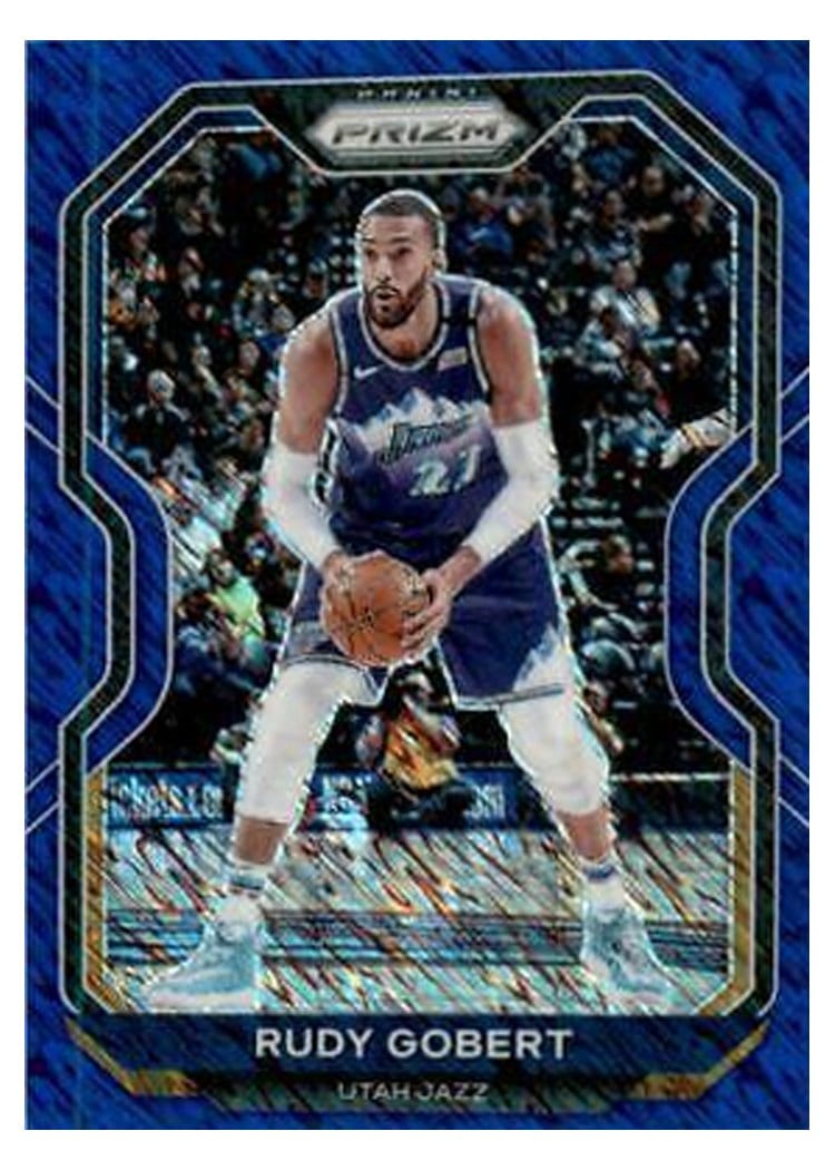 2020-21 Panini Prizm Base Set Rudy Gobert #53 card