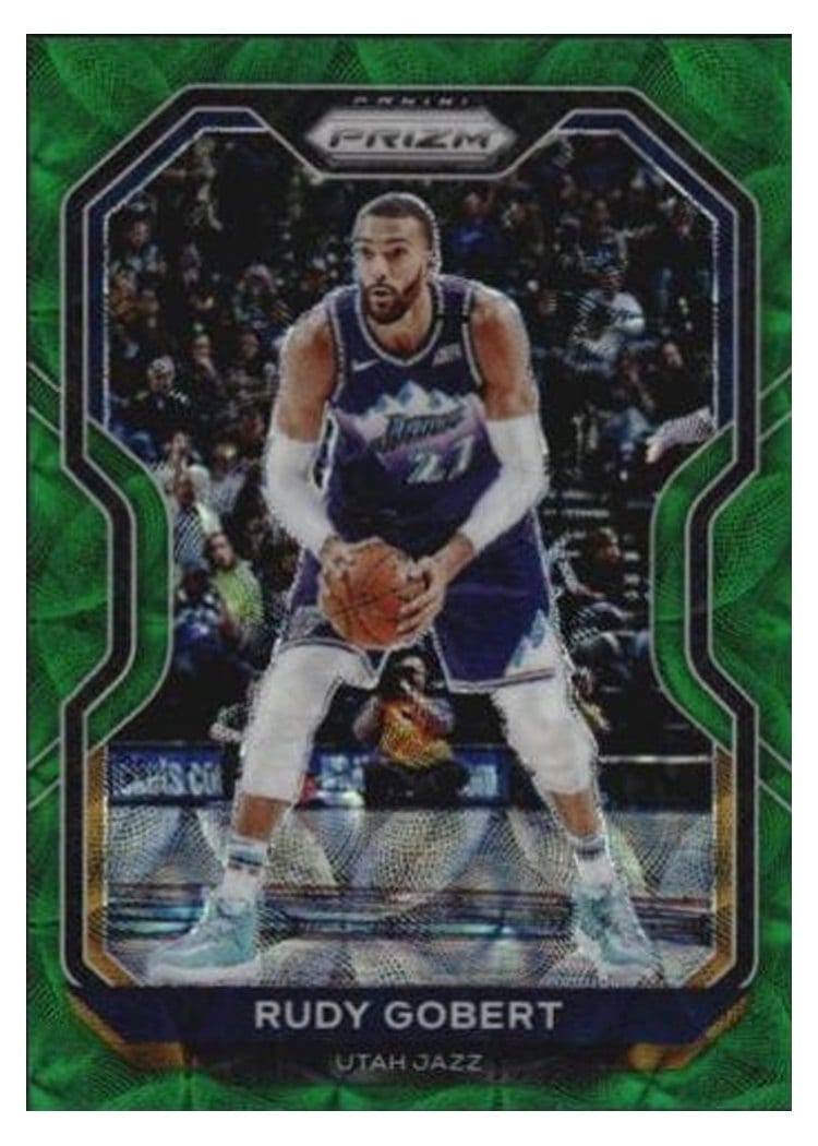 2020-21 Panini Prizm Base Set Rudy Gobert #53 card