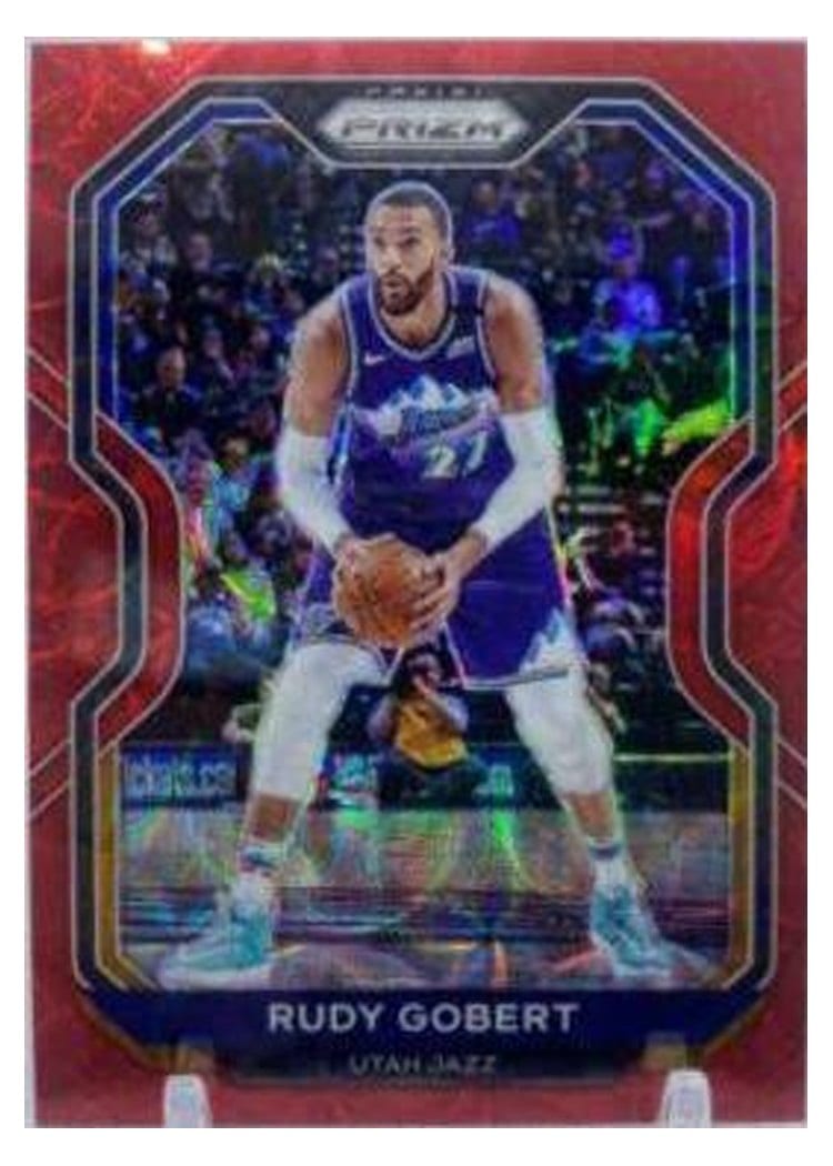 2020-21 Panini Prizm Base Set Rudy Gobert #53 card