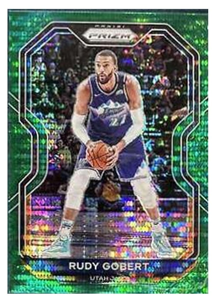 2020-21 Panini Prizm Base Set Rudy Gobert #53 card