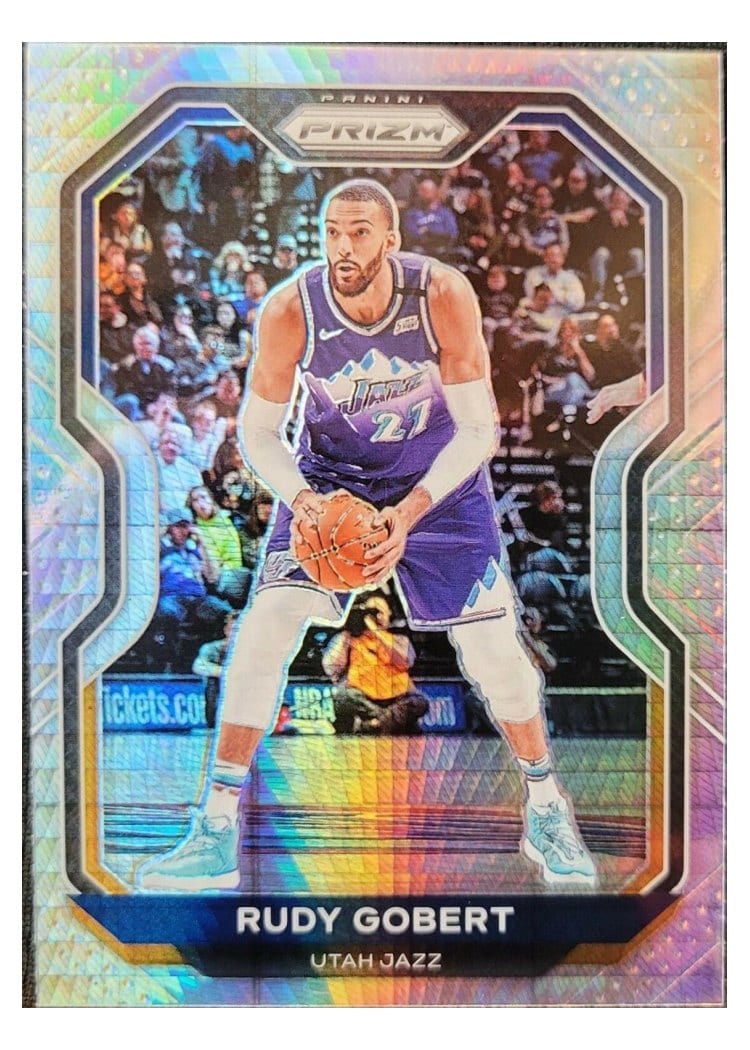 2020-21 Panini Prizm Base Set Rudy Gobert #53 card