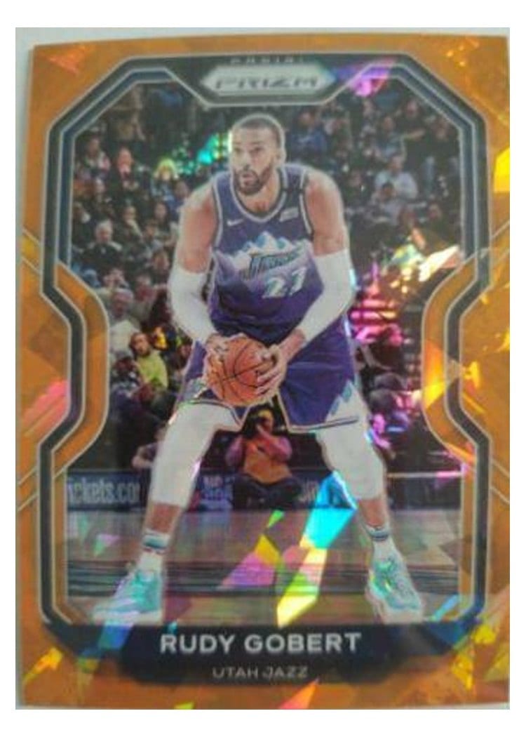 2020-21 Panini Prizm Base Set Rudy Gobert #53 card