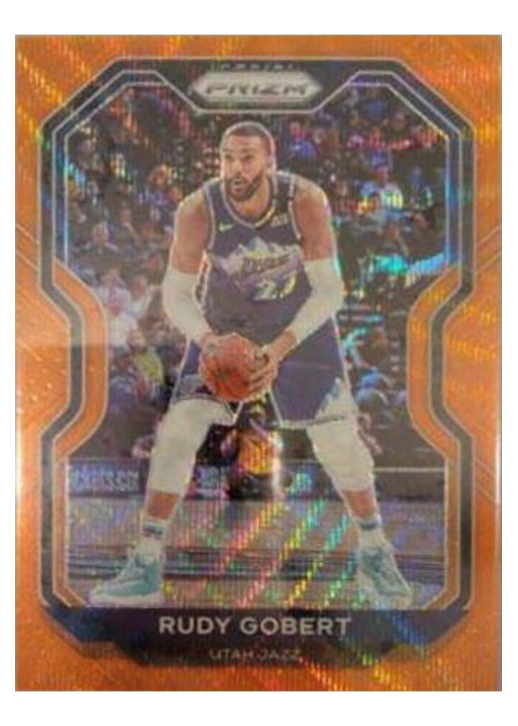 2020-21 Panini Prizm Base Set Rudy Gobert #53 card