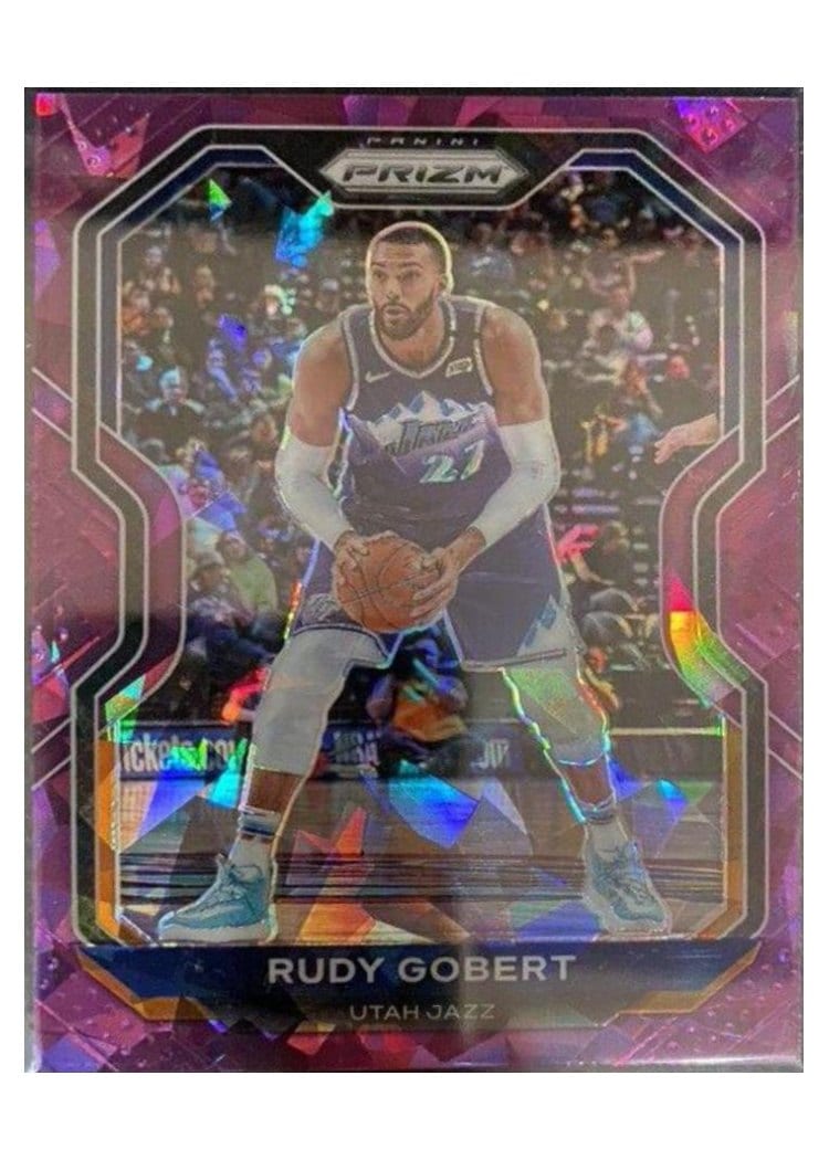 2020-21 Panini Prizm Base Set Rudy Gobert #53 card