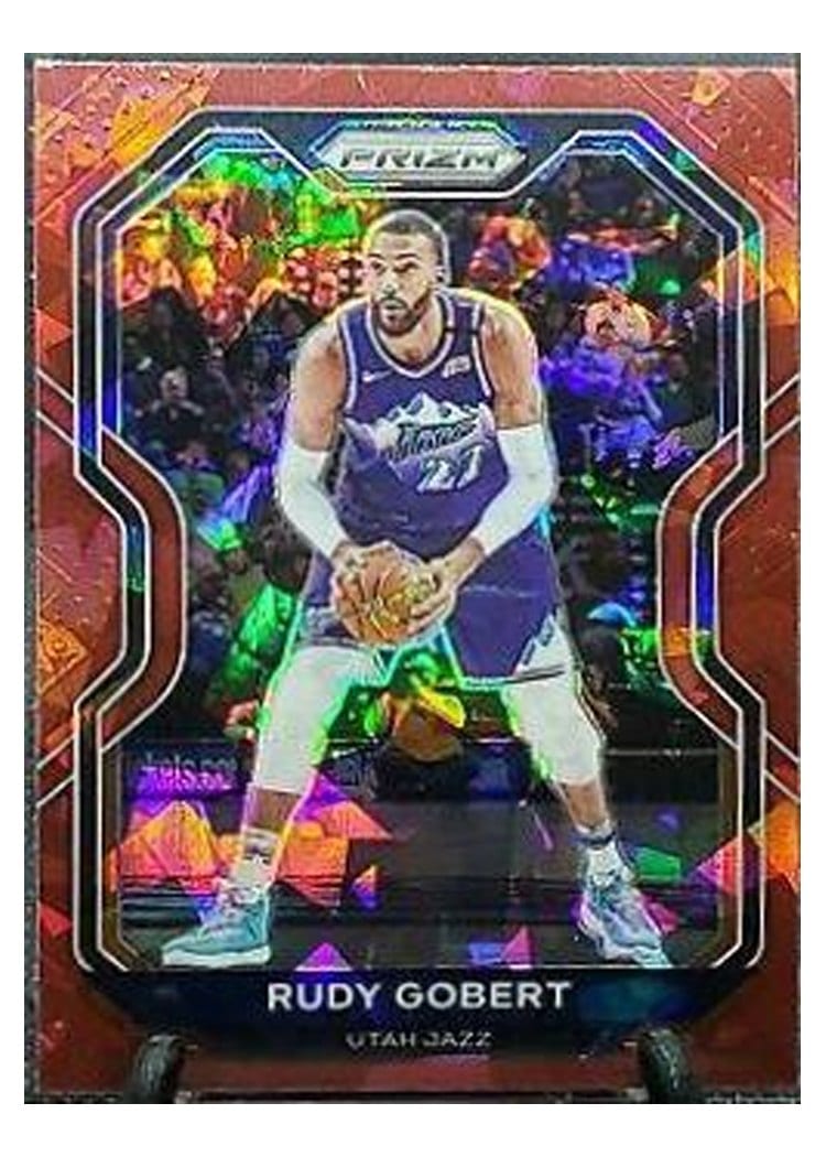 2020-21 Panini Prizm Base Set Rudy Gobert #53 card