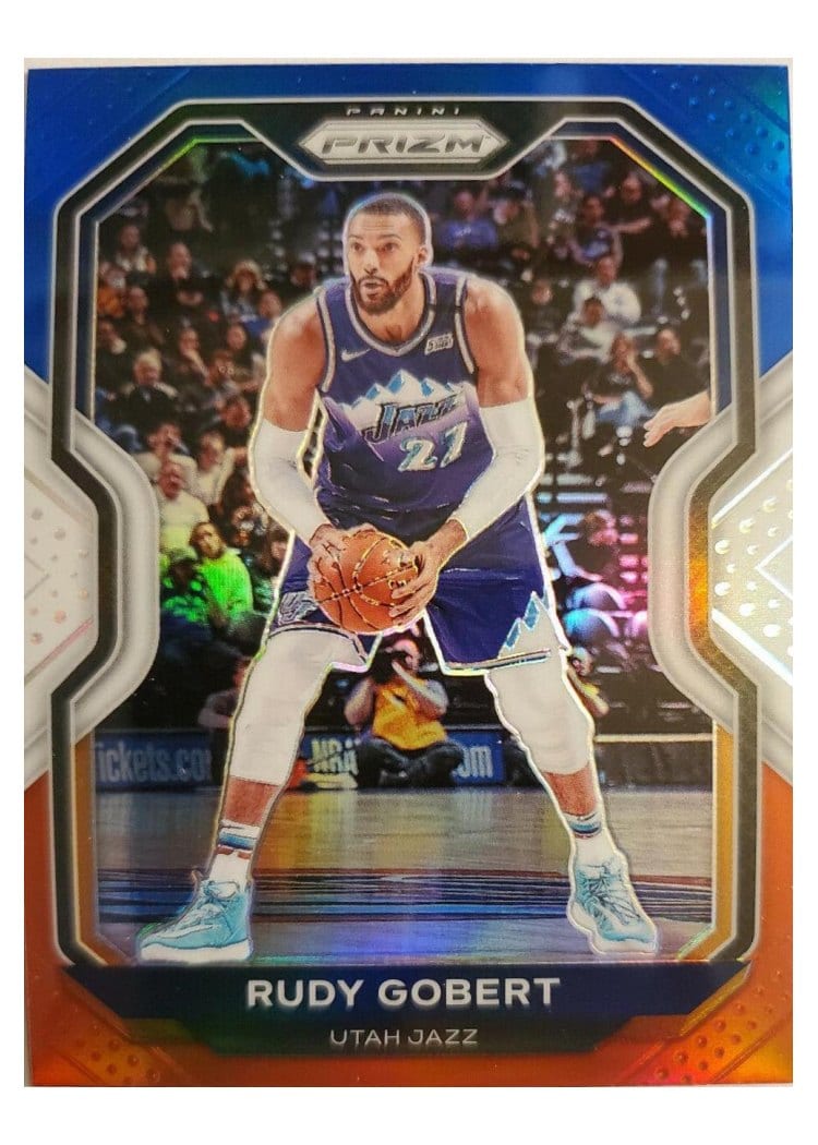 2020-21 Panini Prizm Base Set Rudy Gobert #53 card