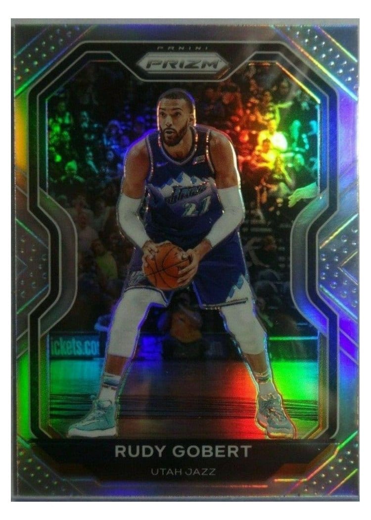 2020-21 Panini Prizm Base Set Rudy Gobert #53 card