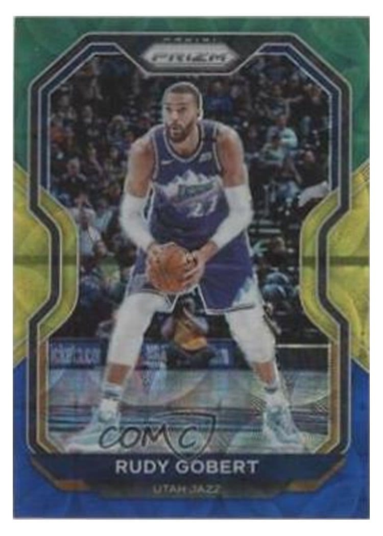 2020-21 Panini Prizm Base Set Rudy Gobert #53 card