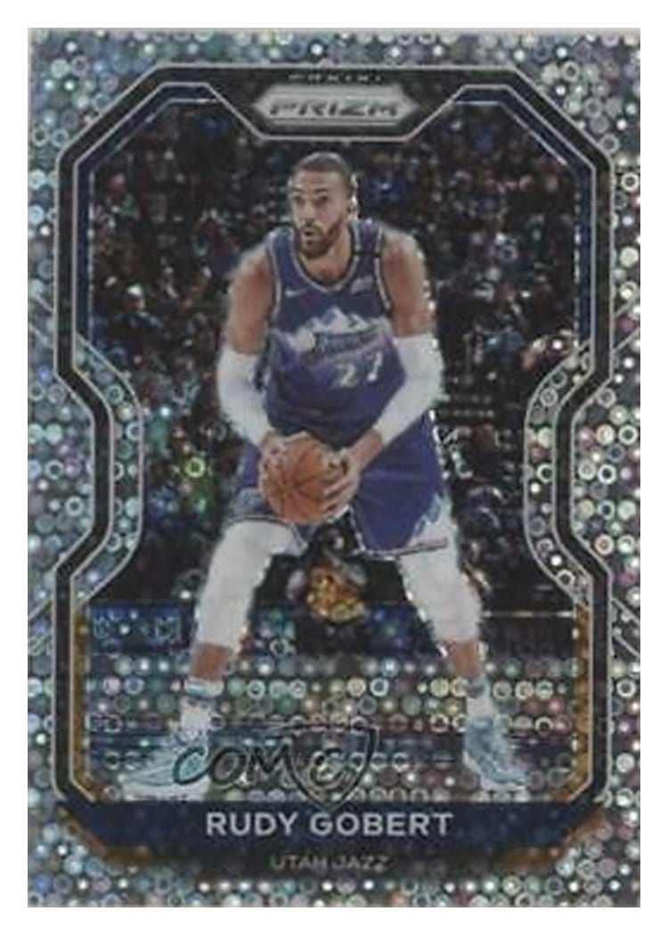 2020-21 Panini Prizm Base Set Rudy Gobert #53 card