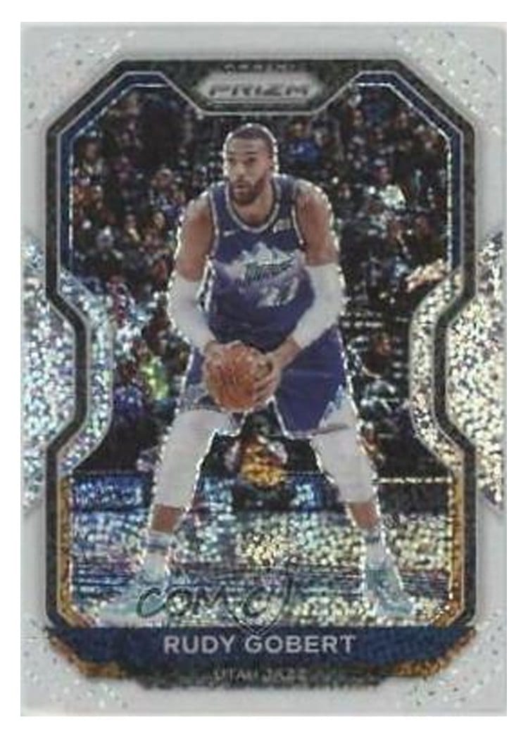 2020-21 Panini Prizm Base Set Rudy Gobert #53 card