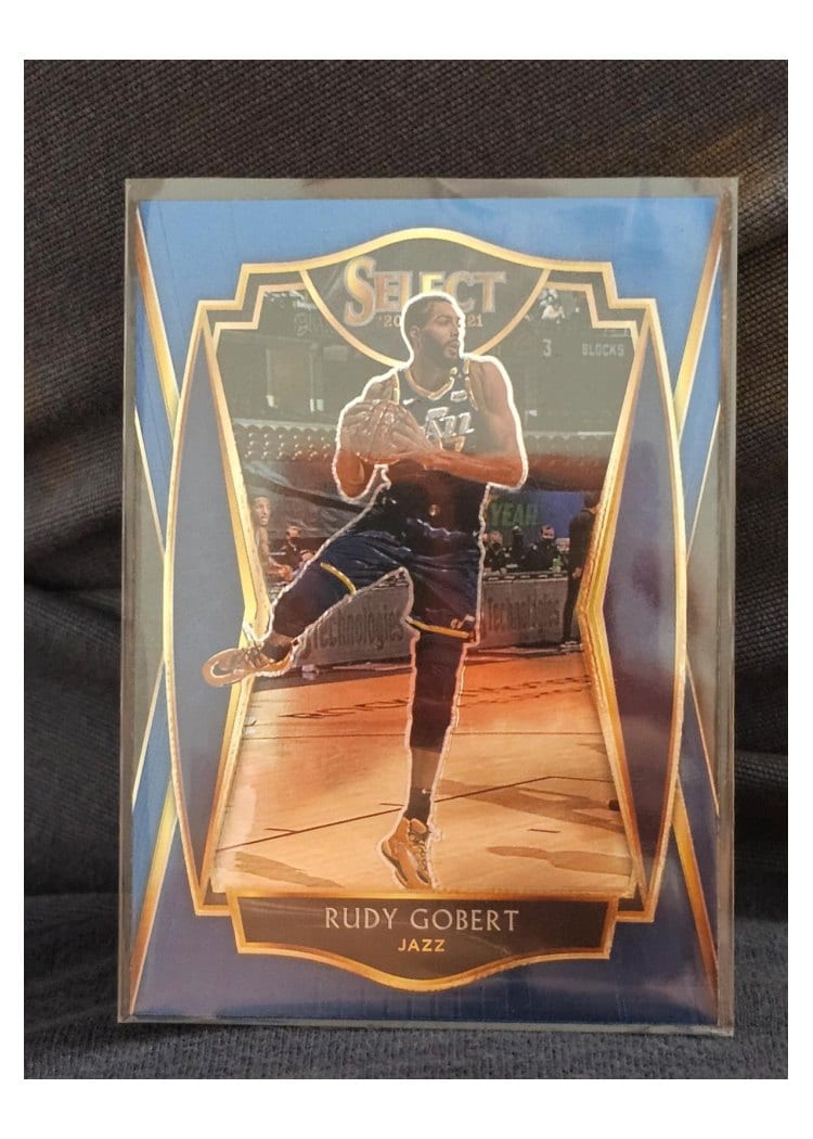 2020-21 Panini Select Base Set Rudy Gobert #146 card