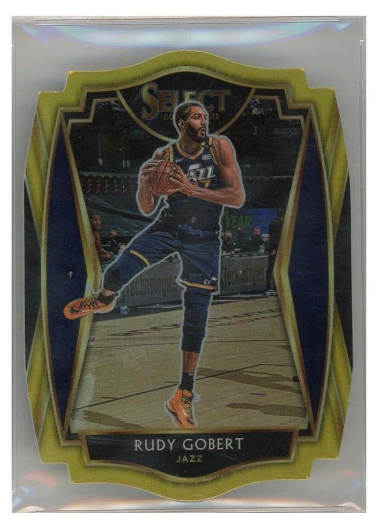 2020-21 Panini Select Base Set Rudy Gobert #146 card
