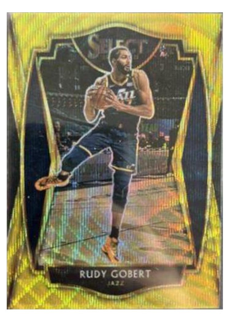 2020-21 Panini Select Base Set Rudy Gobert #146 card