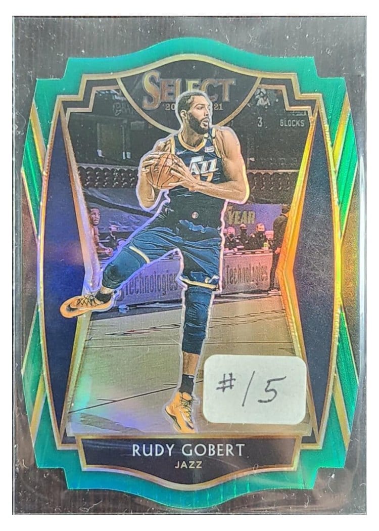 2020-21 Panini Select Base Set Rudy Gobert #146 card
