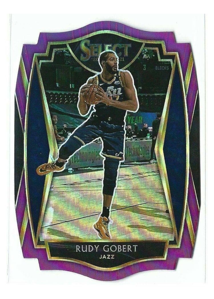2020-21 Panini Select Base Set Rudy Gobert #146 card