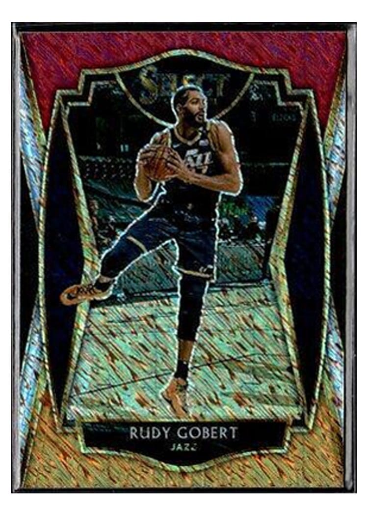 2020-21 Panini Select Base Set Rudy Gobert #146 card