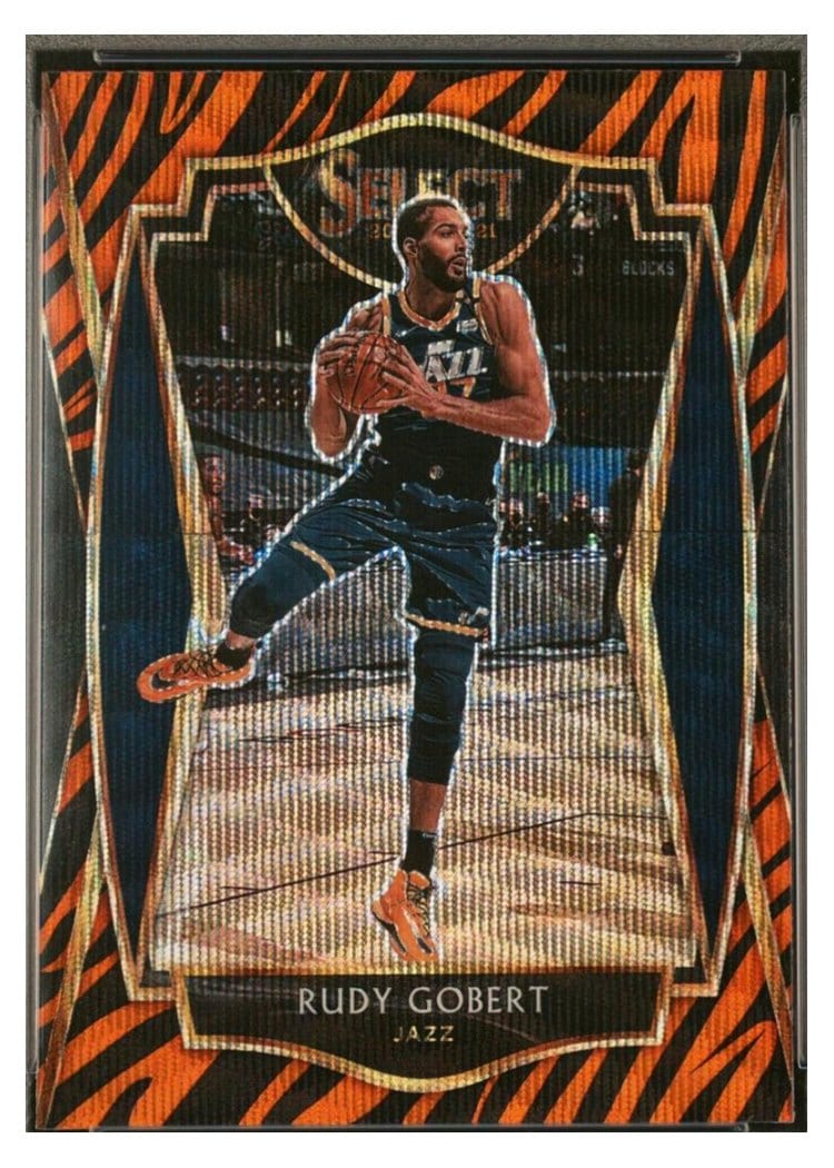 2020-21 Panini Select Base Set Rudy Gobert #146 card