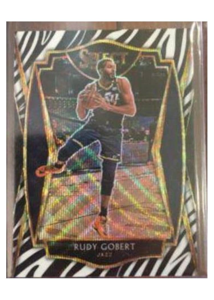 2020-21 Panini Select Base Set Rudy Gobert #146 card