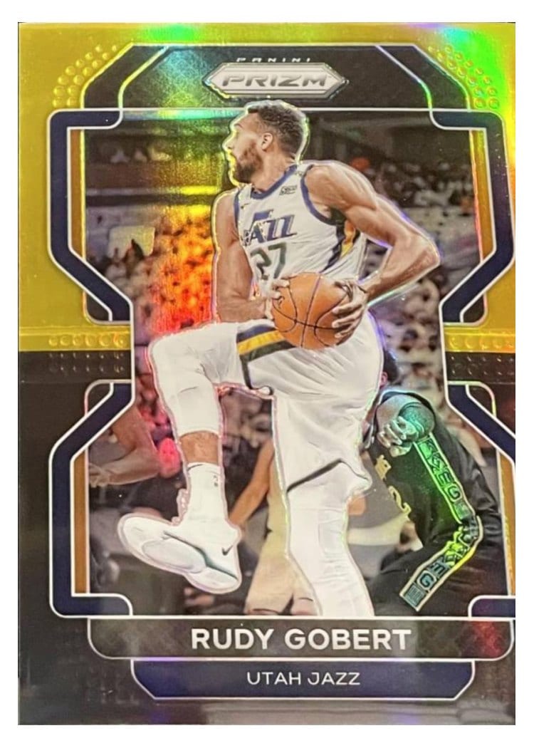 2021-22 Panini Prizm Base Set Rudy Gobert #239 card