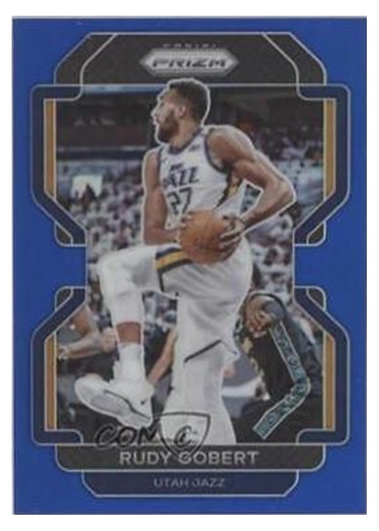 2021-22 Panini Prizm Base Set Rudy Gobert #239 card