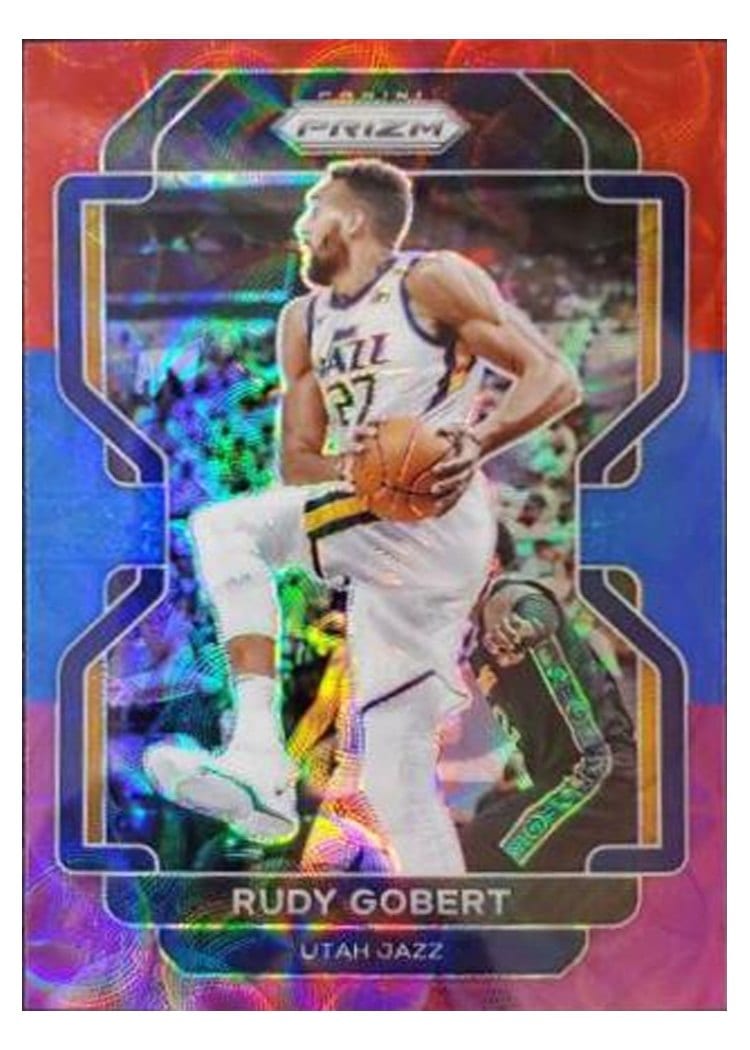 2021-22 Panini Prizm Base Set Rudy Gobert #239 card