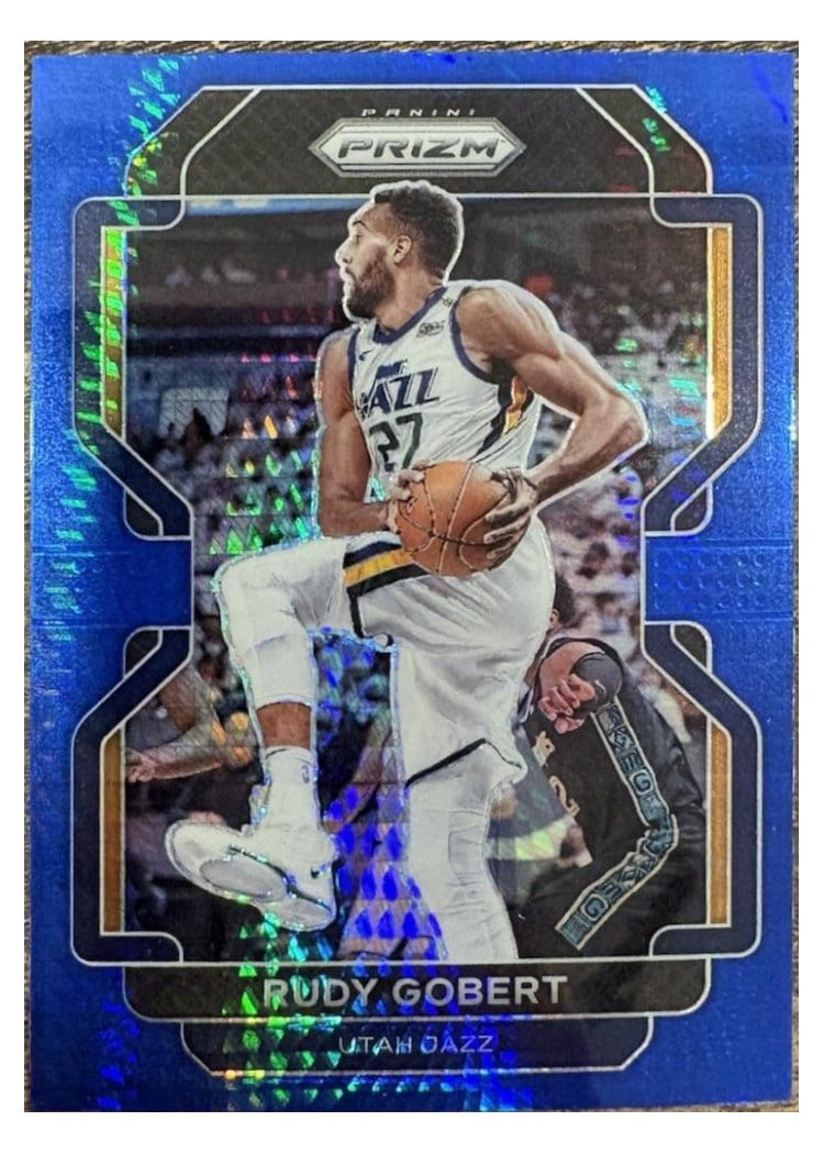 2021-22 Panini Prizm Base Set Rudy Gobert #239 card