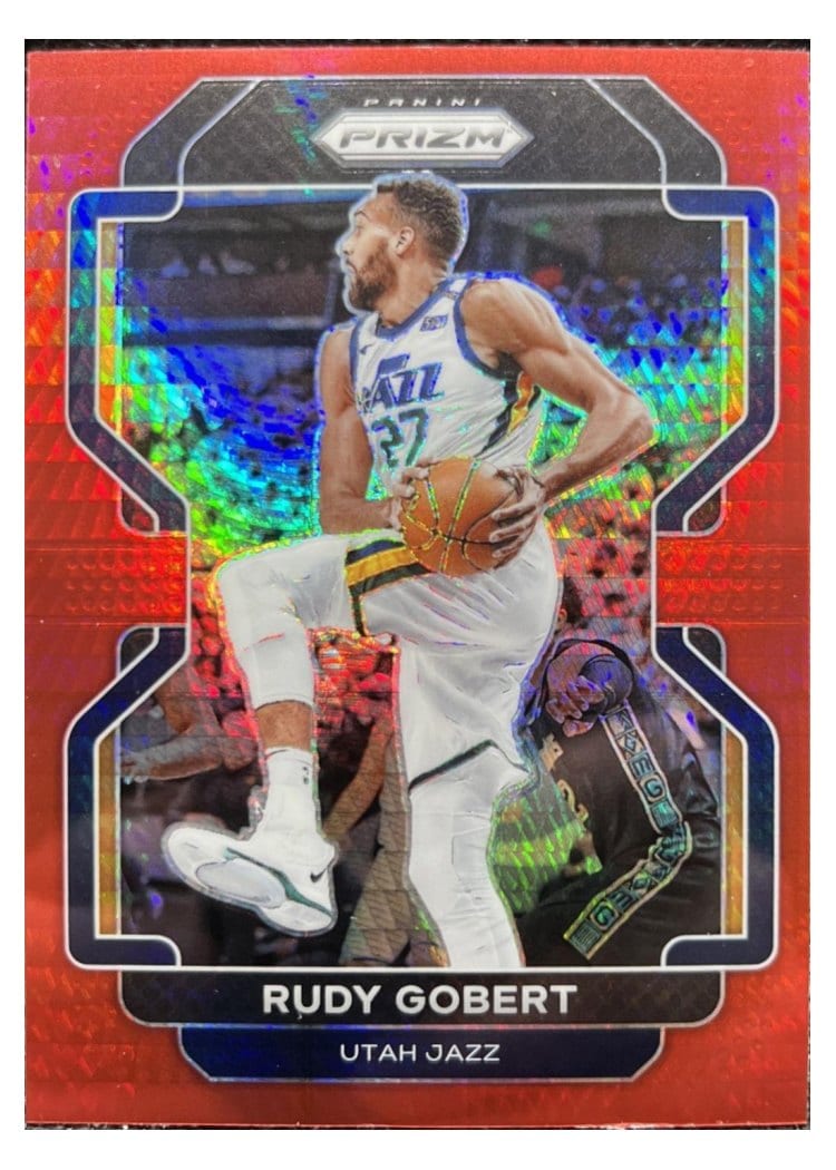 2021-22 Panini Prizm Base Set Rudy Gobert #239 card