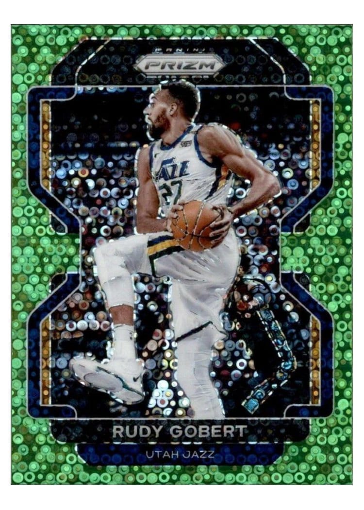 2021-22 Panini Prizm Base Set Rudy Gobert #239 card