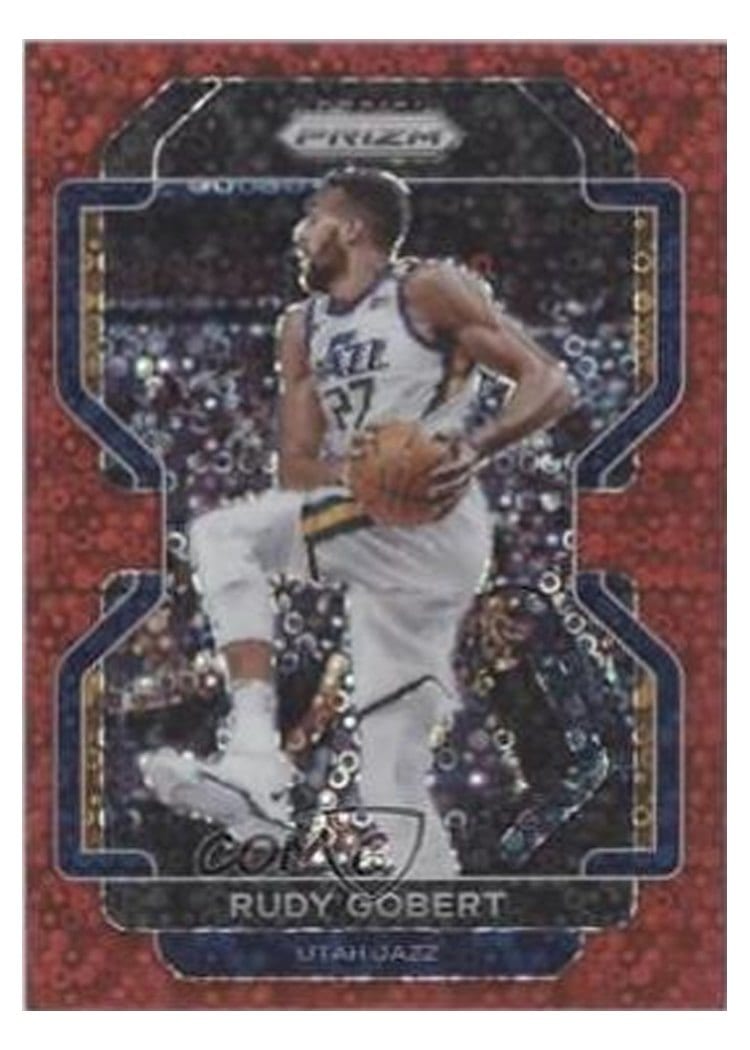 2021-22 Panini Prizm Base Set Rudy Gobert #239 card