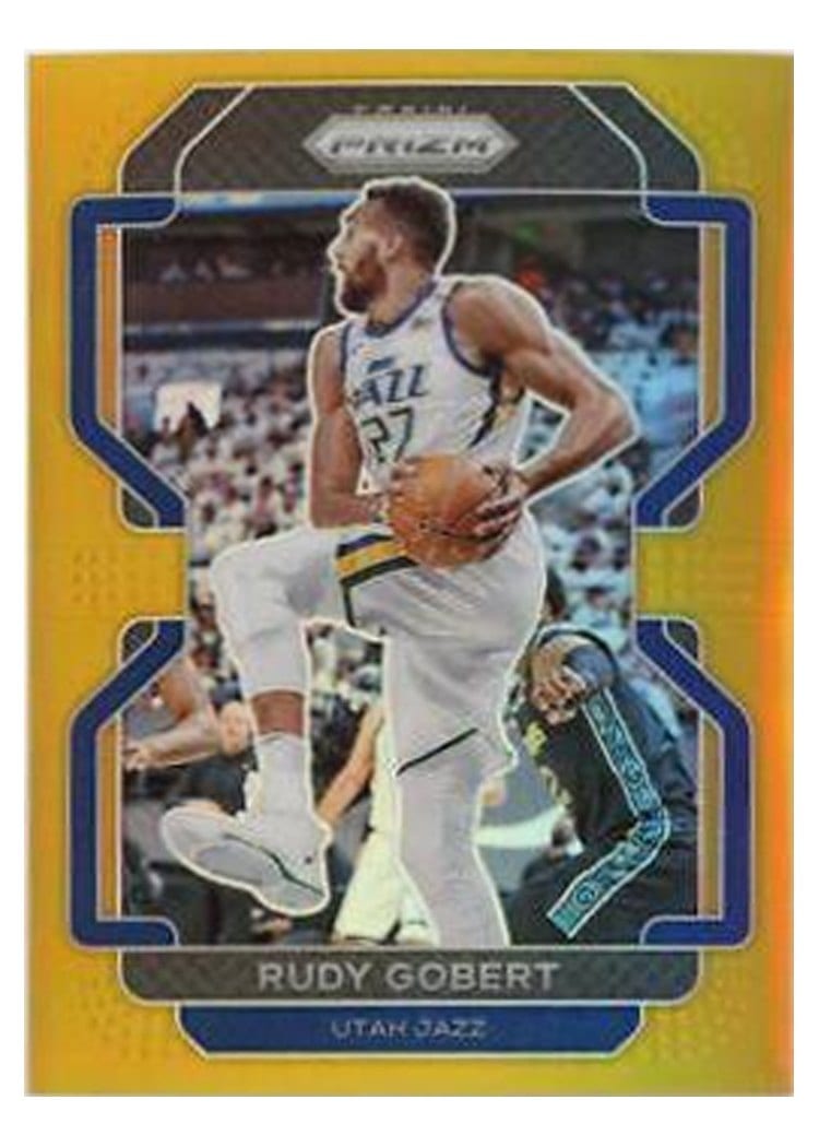 2021-22 Panini Prizm Base Set Rudy Gobert #239 card
