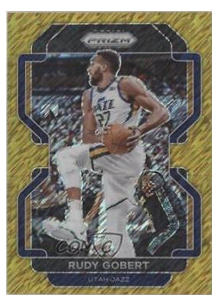 2021-22 Panini Prizm Base Set Rudy Gobert #239 card